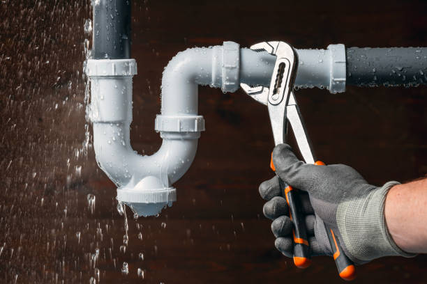 Professional Drain Cleaning technician working in Bunn, NC